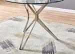 Restaurant Furniture 75cm 30kgs Modern Glass Dining Table