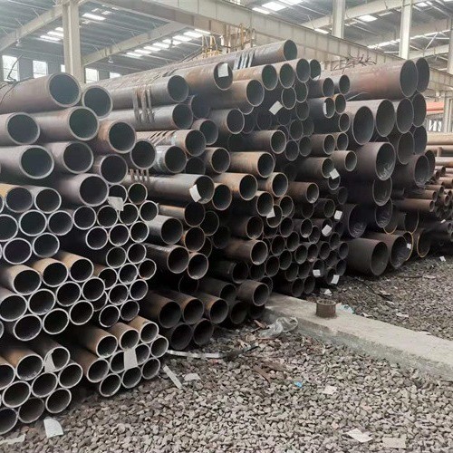 Hollow ASTM Carbon Steel Pipe Hot Rolled Grade ST35 ST45 ERW