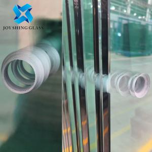Quality Tennis Fence Glass 12mm Clear Toughened Glass With Holes wholesale