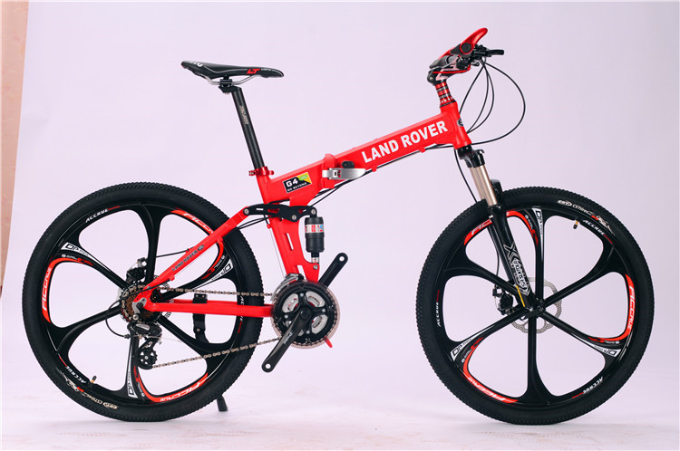High quality OEM logo Shimano hidraulic disc brake 24 speed aluminium alloy folding travel mountain bicycle