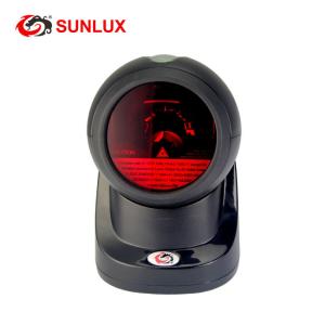 Quality High Resolution All Round Black Color Desktop 2D Barcode Scanner wholesale