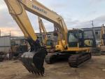 600mm Shoe 1M3 Bucket Komatsu Used Crawler Excavator