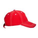 Fashionable Customize Red Metal shoes buckle patch Logo baseball sports Hats