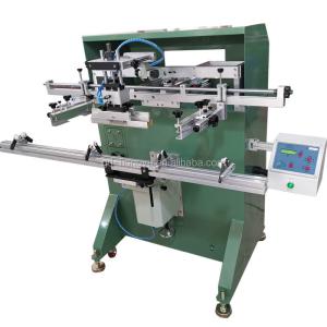 Quality muliticolor 800P/H Tube Screen Printing Machine semiautomatic for fishing rod wholesale