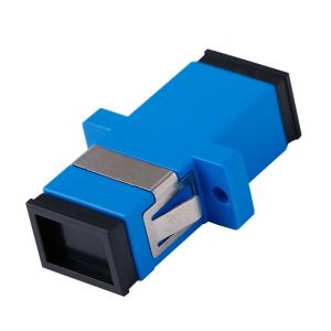 Quality Optic Flange Coupler SC Simplex APC UPC Fiber Optic Adapter wholesale