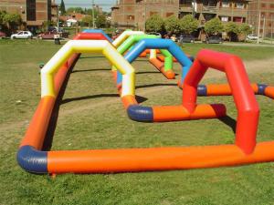 Quality Lage-Scale Inflatable Race Track Filed ,Inflatable Amusement Park wholesale
