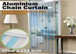 Aluminium Chain Link Fly Screen Insects Proof Light Weight ISO Certificated