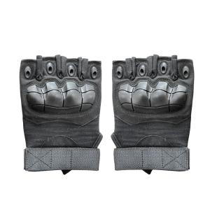 Quality Half-Finger Style Hard Knuckle Gloves for Running and Mountaineering without Logos wholesale