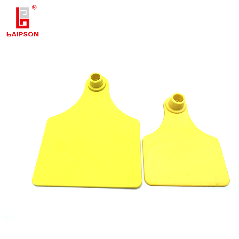 100MM 75MM Livestock Ear Tags , TPU Bovine Cattle Beef Cattle Ear Tags