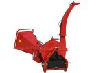 PTO Direct Drive Hydraulic Wood Chipper Red Color With 4 Rotor Blades