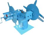 220/380/440V Double Head Decoiler Manual Rotation Pneumatic Uncoiling Machine