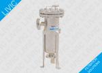 Pipe Water Filter 0.6MPa / 1.0MPa , Stainless Steel Basket Filter For Electronic