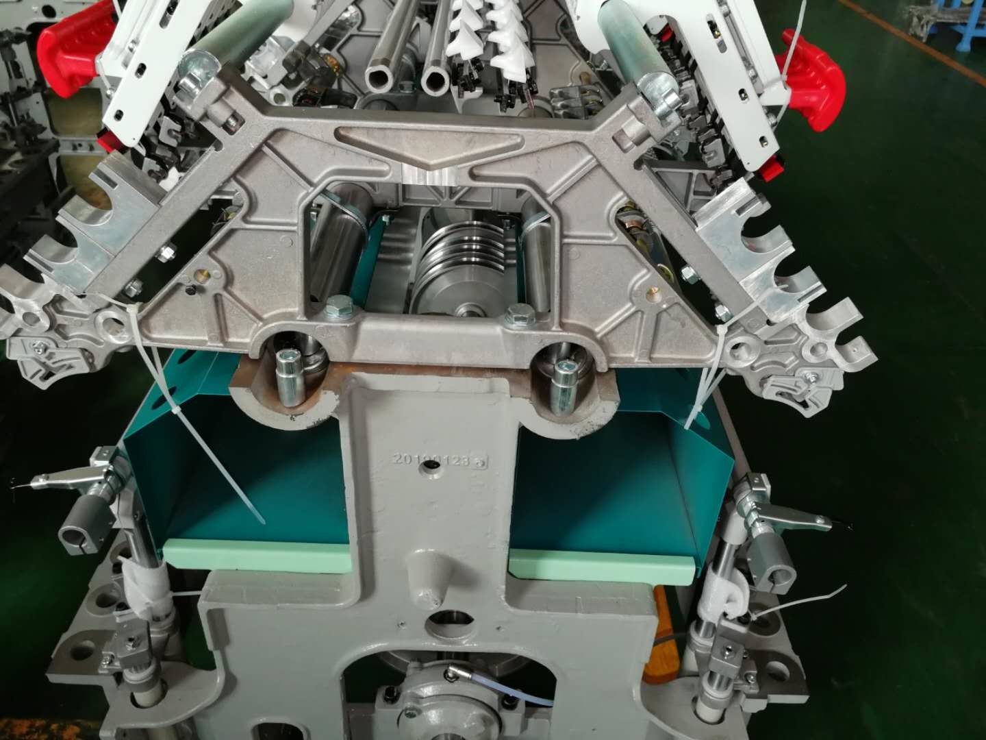 Blended Yarn / Cotton Spinning Machinery High Yield Top-Notch Components