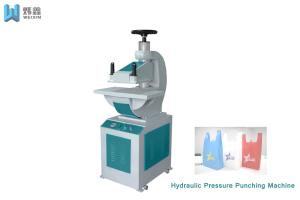 Quality U Cut Hydraulic Pressure Non Woven Punching Machine For Plastic Vest Bag wholesale