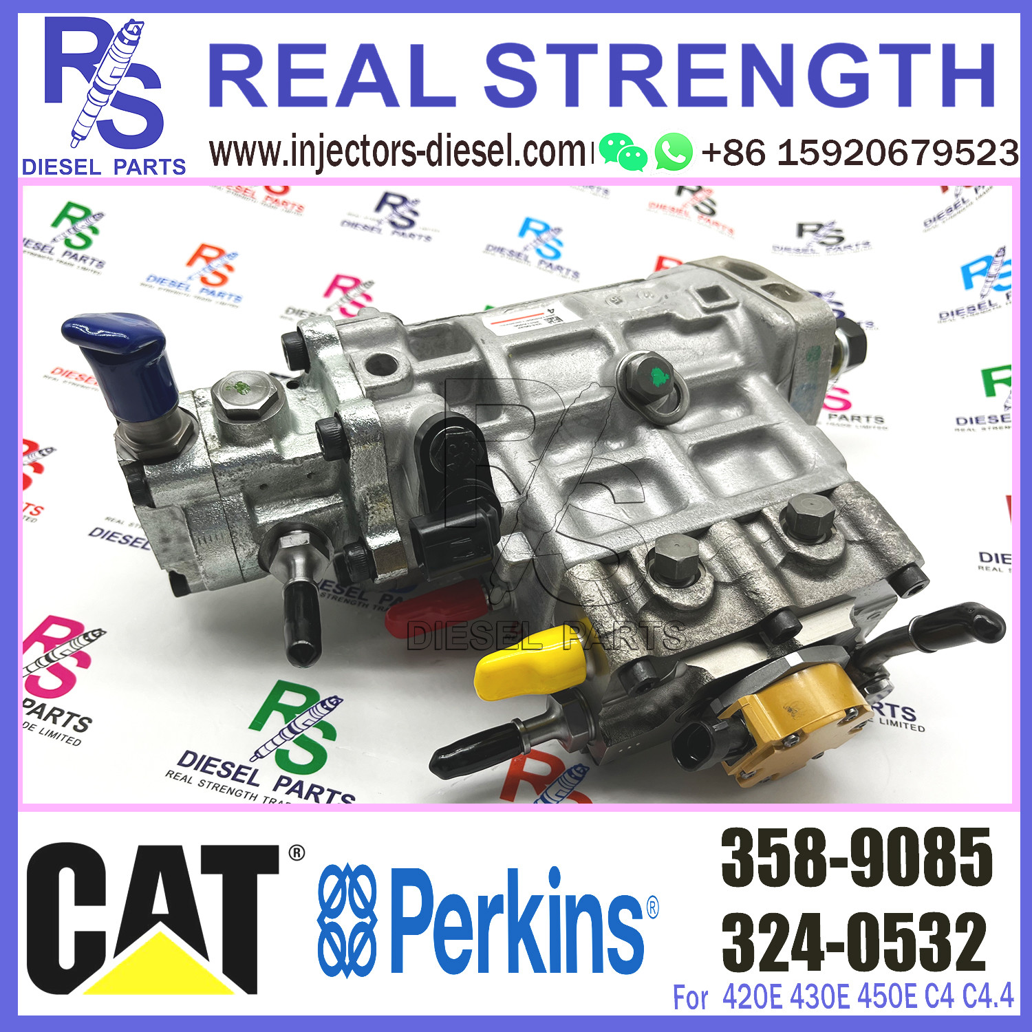 C4.4 diesel engine machinery pump 358-9085 engine diesel excavator fuel injection pump 358-9085