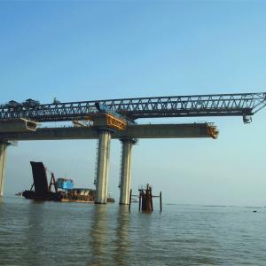 Quality Launching Girder Gantry Crane Concrete Bridge Beam Safety High Lifting Capacity Span wholesale