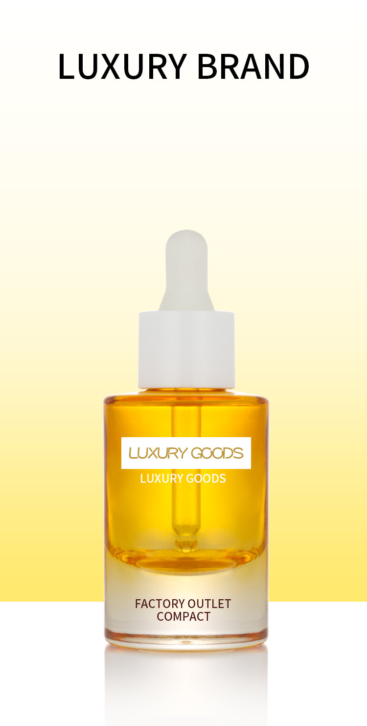 Salon Used Small Essential Oil Bottles Empty 1ml Clear Facial Care Essence dropper bottle