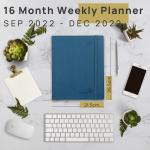 100GSM Ivory Paper Large Academic Planner Weekly Daily Schedule
