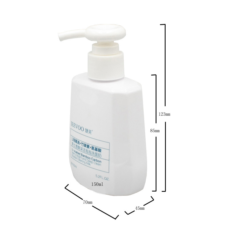 150ml PET 5oz Cosmetic Hand Cream Skincare Packaging Bottle