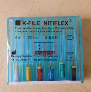Quality Dental Stainless Steel Endo Rotary Files 21mm Length For Root Canal Therapy wholesale