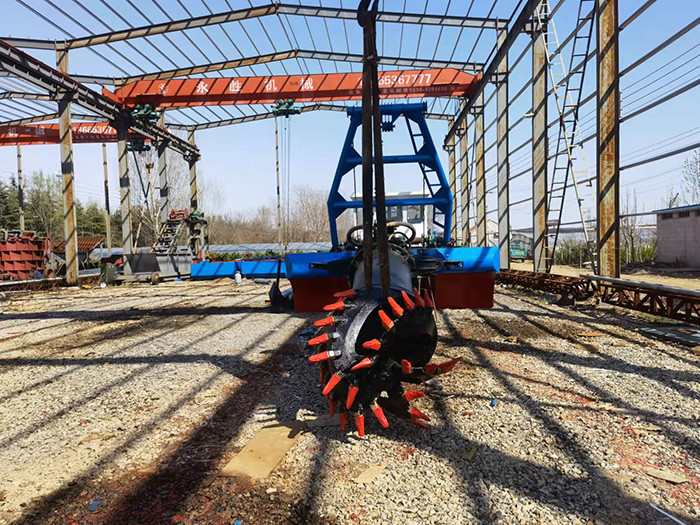 200cbm Model Cutter Suction Dredger are used for cleaning silt in river channels