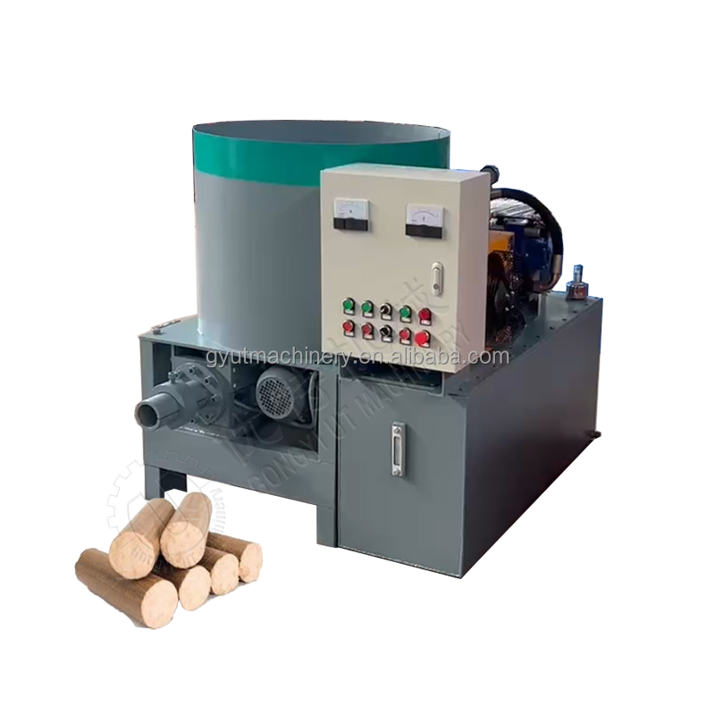 250-300kg per hour Capacity Hydraulic Wood Briquette Press Maker for Waste Paper Board