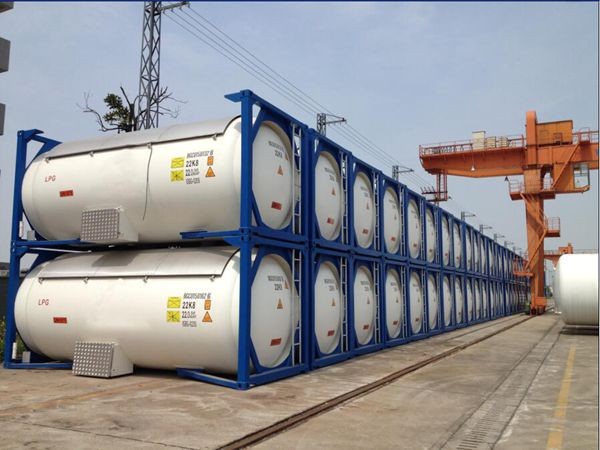 LR BV CCS SA-612M N T R134A T50 ISO Tank Container 24300 Liters