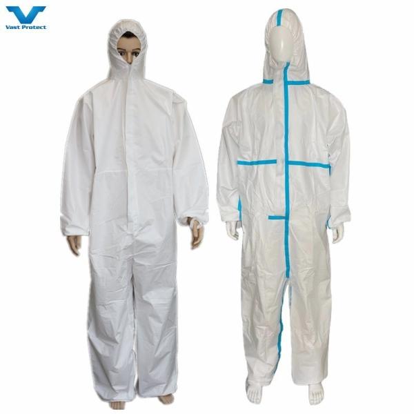 Light Weight Disposable Tyvek Micro Porous Film Coverall for Shipping Cost and