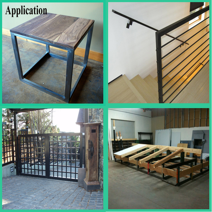 structure/furniture q195 annealed thin wall steel square tubing