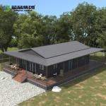 Custom Layout Expandable Container House Galvanized Steel Anti Corrosion