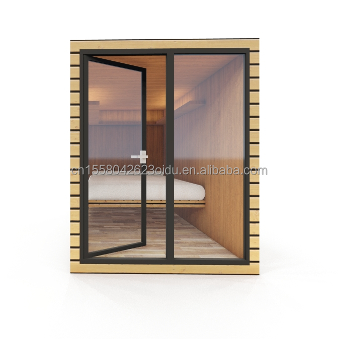 Luxary Style Wooden Prefabricated Log Cabin for Detachable Container Apartment Simple Prefab Steel House