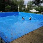 Tenglu Provides HDPE Geomembrane for Waterproof Fish Shrimp Pond and Swimming