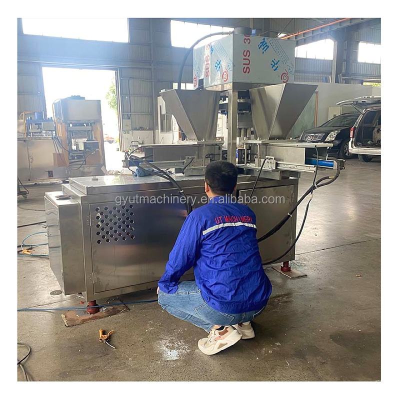 Full Automatic Multicolor Hole Hydraulic Bath Bomb Salt Ball Press Machine