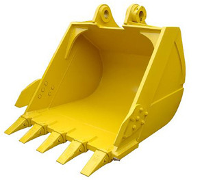 Aftermarket Standard Excavator Rock Bucket For Komatsu PC300 0.9 Cbm To 5 Cbm
