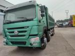375HP Sinotruk HOWO 8*4 Dump Truck Secondhand Truck 12 Wheels Front Lifting