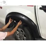 5cm Car Fender Flares ABS Material OEM ODM For D-max 2012-2019
