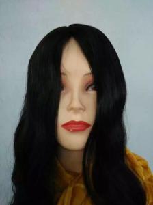 Quality Dark Human Hair Wig Small Layer Wig European Human Hair Wig Jewish Wig Cheap Wig, 20Inch wholesale