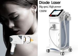 Quality Big Spot Laser Hair Removal Equipment 1200W Power 12 Laser Bars Continuous Stand - By Working wholesale