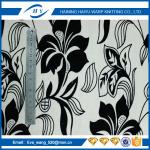 upholstery fabric floral flocking sofa fabric furniture living room sofa set