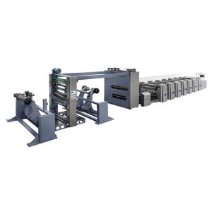 Quality Corrugated Case Box Flexographic Press Machine 150m/Min 100mm wholesale