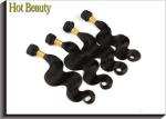 6A+ Remy Virgin Human Hair Extensions Natural Black Body Wave