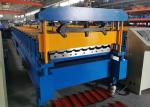 Wall Panel Steel Roll Forming Machine Cr 12 Mov Cutting Blade Material
