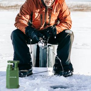 Quality Hiking Survival Portable Water Purifier Pump BPA Free Manual wholesale