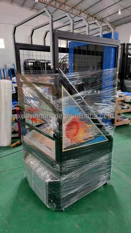 42" Skee Ball Shooting Arcade Basketball Machine Metal Acrylic Plastic