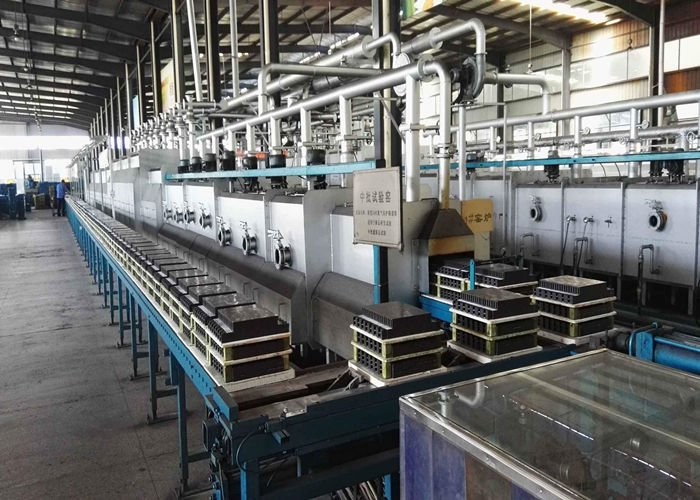 High Output Push Plate Kiln Customized Capacity High Temperature Resistant Materials