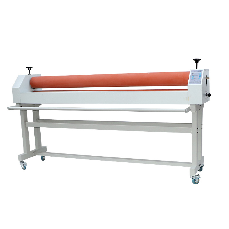 Electric Cold Roll Laminator 51inch with Foot Pedal Control and 130mm Roller Diameter