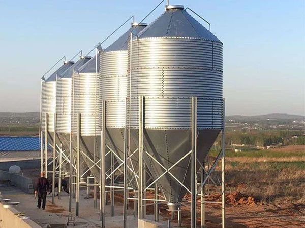 Grain Storage Livestock Feeding Equipment 6 Legs 2750mm Diameter