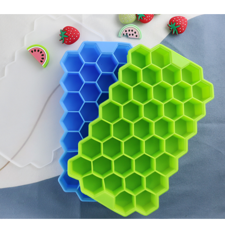 37 Cell Honeycomb Personalised Silicone Molds BPA Free With Custom Logo