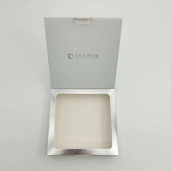 Custom Lamination Cosmetic Eyelash Paper Packaging Box Skin Care Face Cream