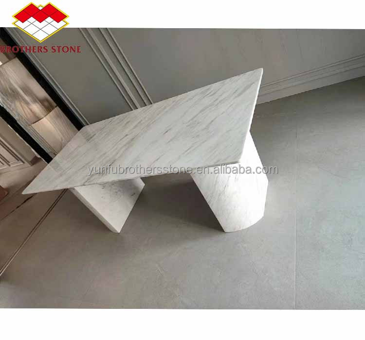 Natural Stone Cut-To-Size Foshan Greek Jazz White Marble Slab with Polished Finish